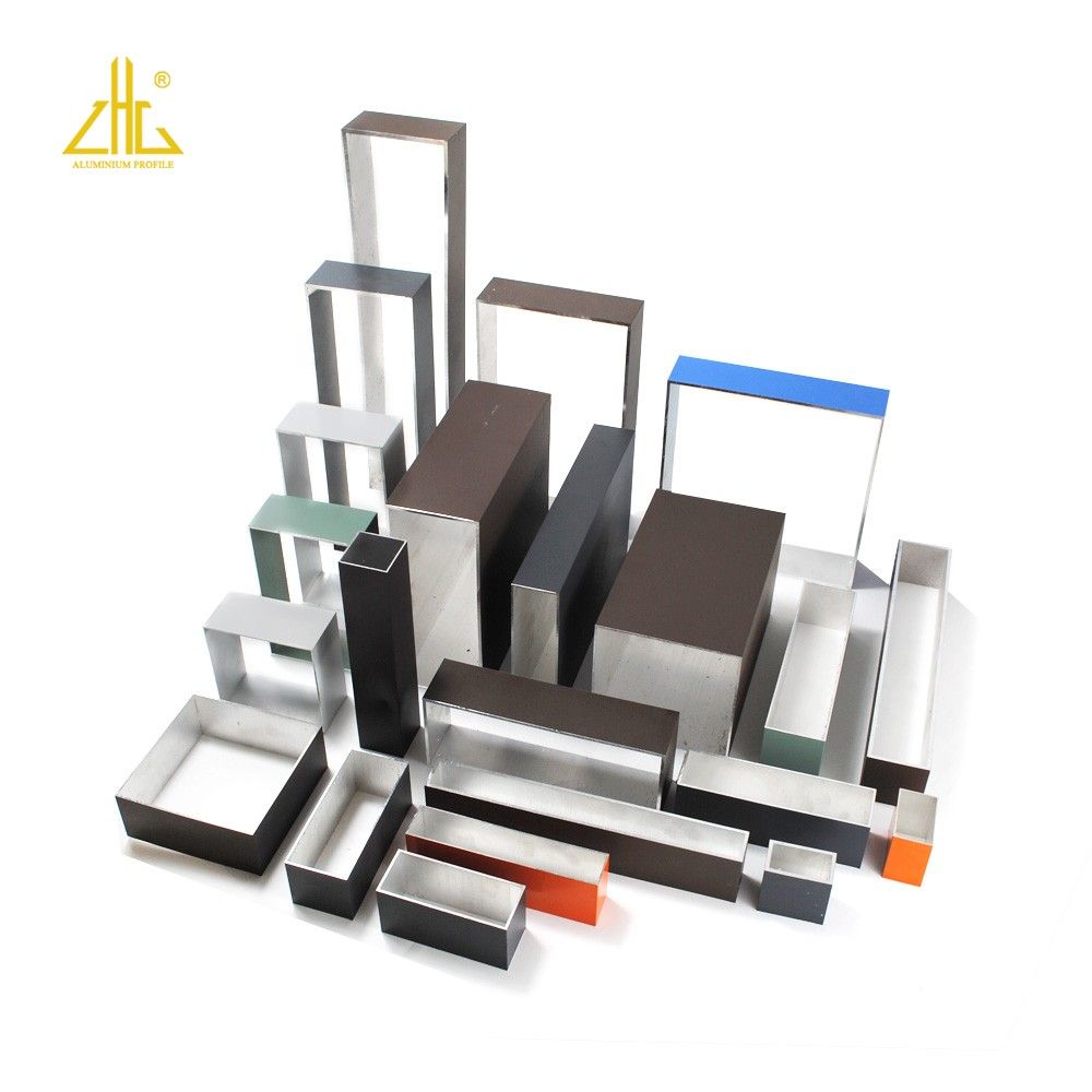 Aluminum Tube Square Anodized 50*50 in Stock  Rectangle Aluminum Tubing