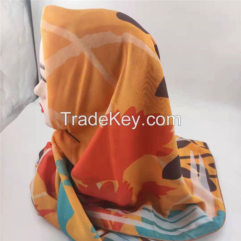 2021 popular bawal new design hot selling hijab for Muslim women