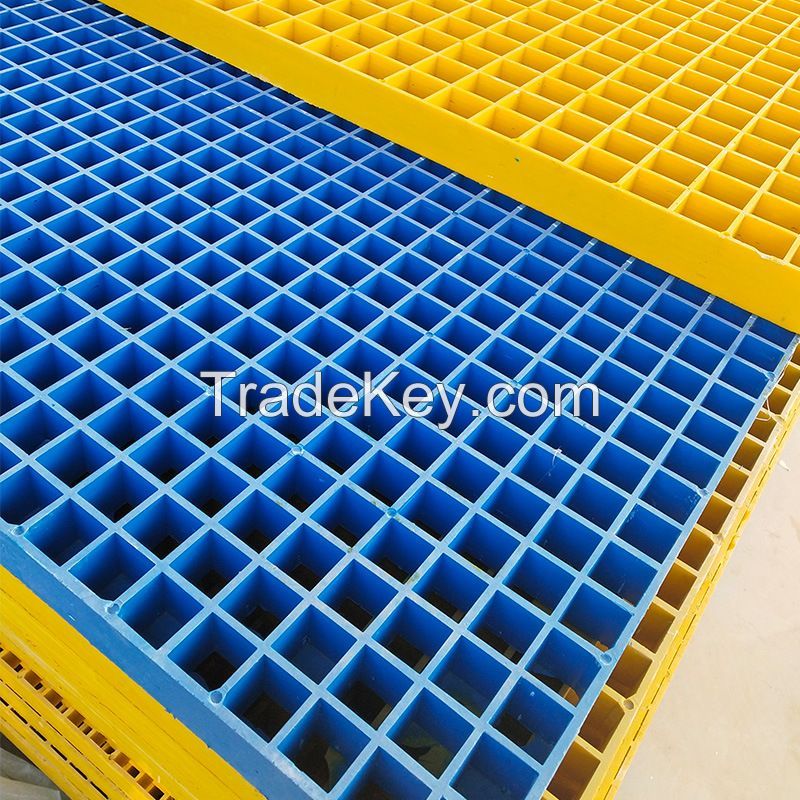 Glass Fiber Reinforced Plastic FRP Grating fro Car Wash House