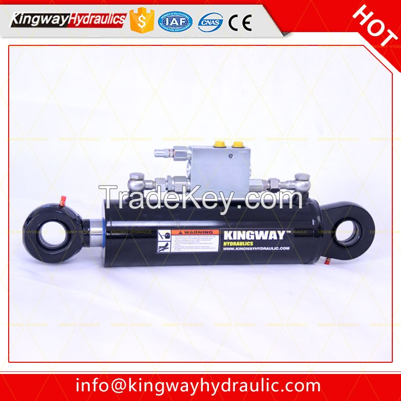 Hot sale KINGWAY Flip Plow Hydraulic Cylinder with hydraulic Valve