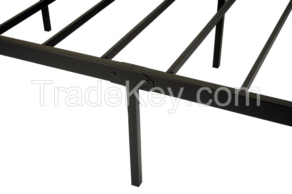  14â Metal Platform Bed Frame with Round Legs