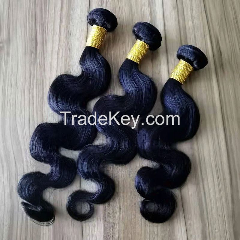 Wholesale Cuticle Aligned Straight Virgin Hair Bundles Vendor Body Wave Human Hair Extension With Lace Frontal Closure