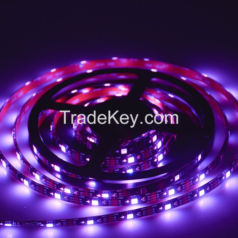 Tape led light flexibility led strip LC8808 30 LEDS per meter DC12V full color