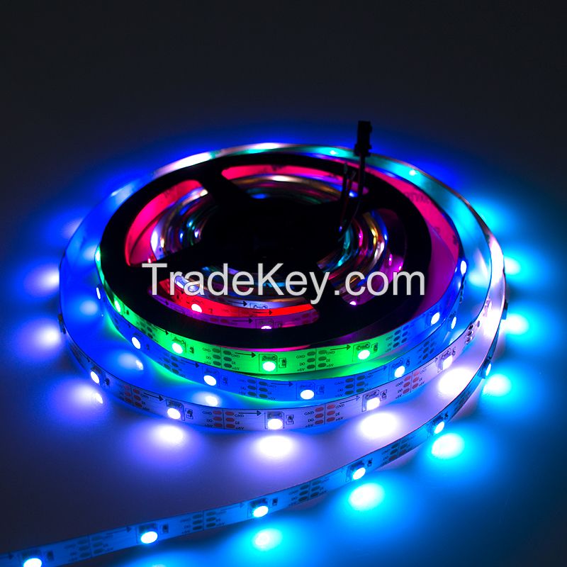 Smart Custom LC8812B 5050 flex led strip light 30 leds per meter