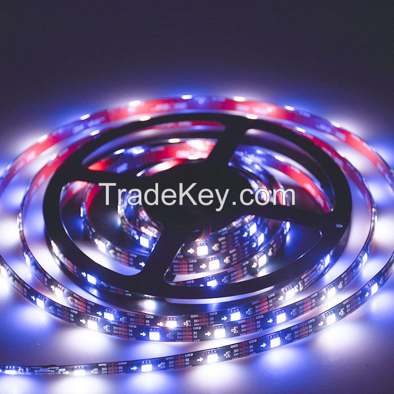 digital ler strip 12V LC8808B rgb 5050 smd pixel led rgb 30 leds per meter