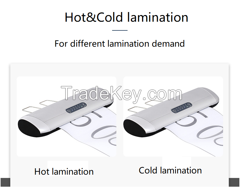 Quick warmup and hotsale A4 A3 pouch laminator