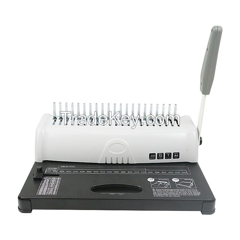 manual combs Binding machine