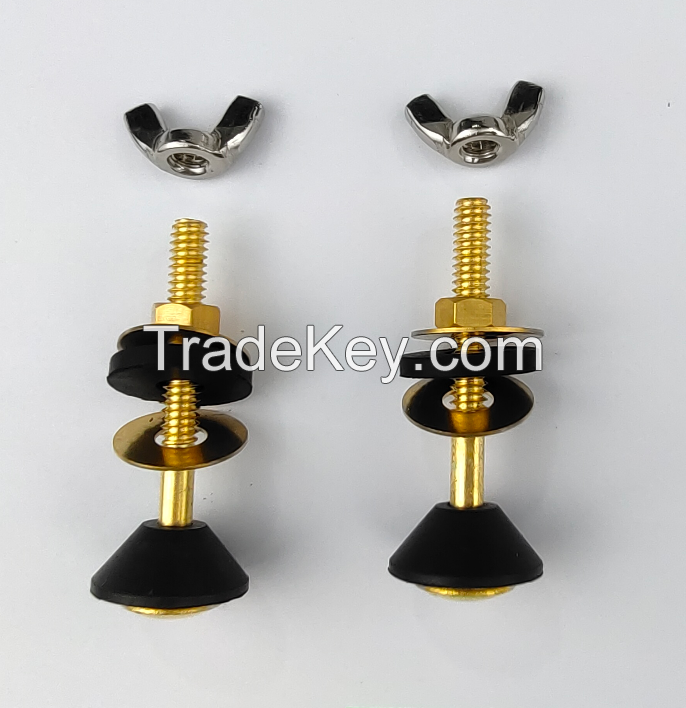 Toilet seat bolts nuts, fit floor type toilet T bolt