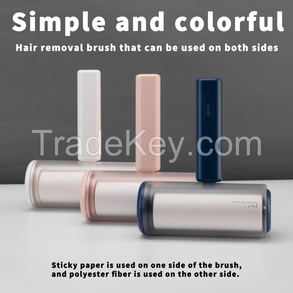 Colorful Lint Roller for Pet Hair Remover, Two ways to use on both side