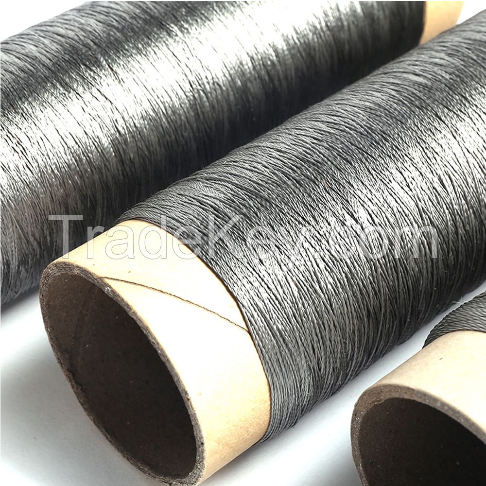 316L Stainless Steel Fiber Sewing Thread Metallic Yarn