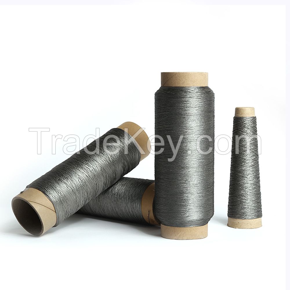 316L Stainless Steel Fiber Sewing Thread Metallic Yarn