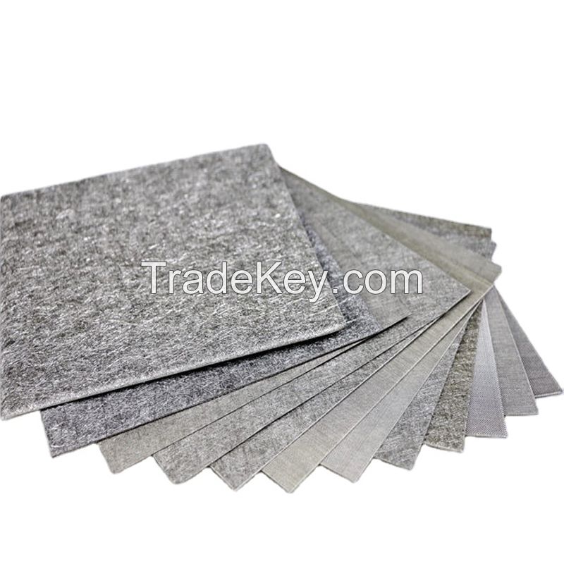 316L Stainless Steel Sintered Felt Non-woven Sintered Fiber Web Filter Fiber Felt Media