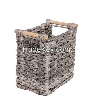 PP woven Storage baskets lundry room toy office storage