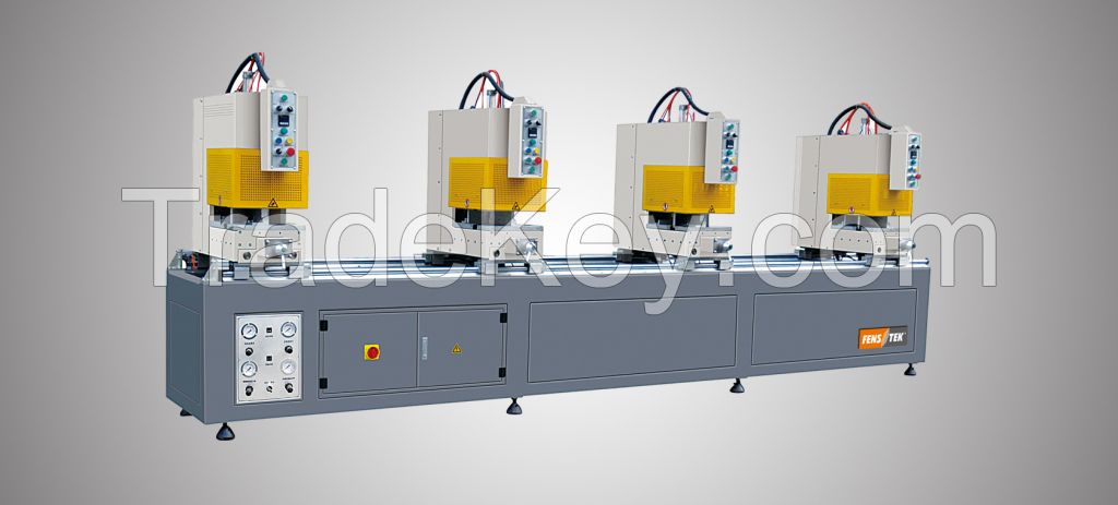 Four head welding machine