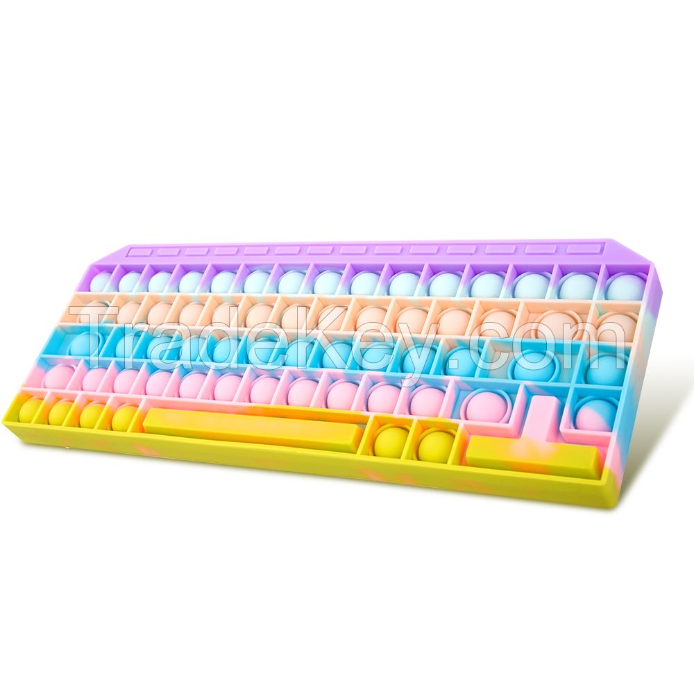 Silicone keyboard toys