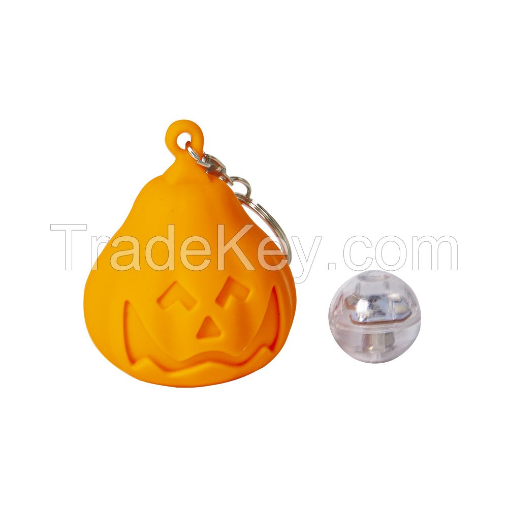 Halloween Pumpkin 3d Metal Keyring Gift Keychain