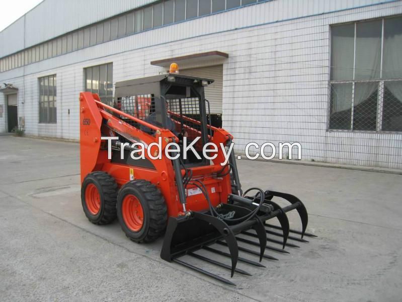 China High Quality Cheap Mini Skid Steer Loader 0.6ton WT670