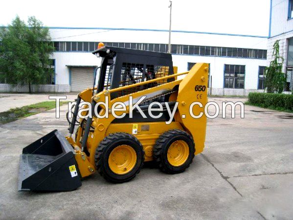 China High Quality Cheap Mini Skid Steer Loader 0.6ton WT670