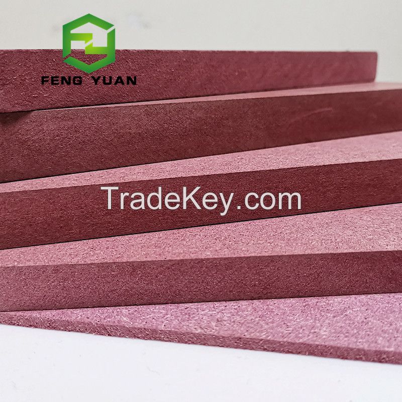 Fire retardant  MDF Sheet 25mm mm E1 class B1-C