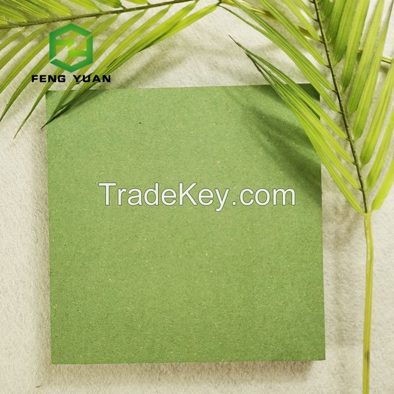 Moisture Resistant MDF 18mm Green MDF