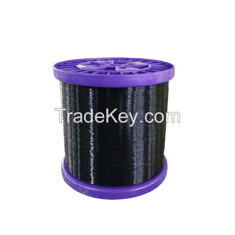 100% polyester/PET monofilament yarn 0.22mm 470D for braided sleeving