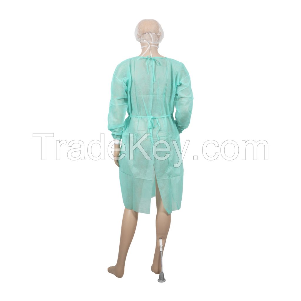 Medical gawn isolation gowns disposable non-woven isolation gown