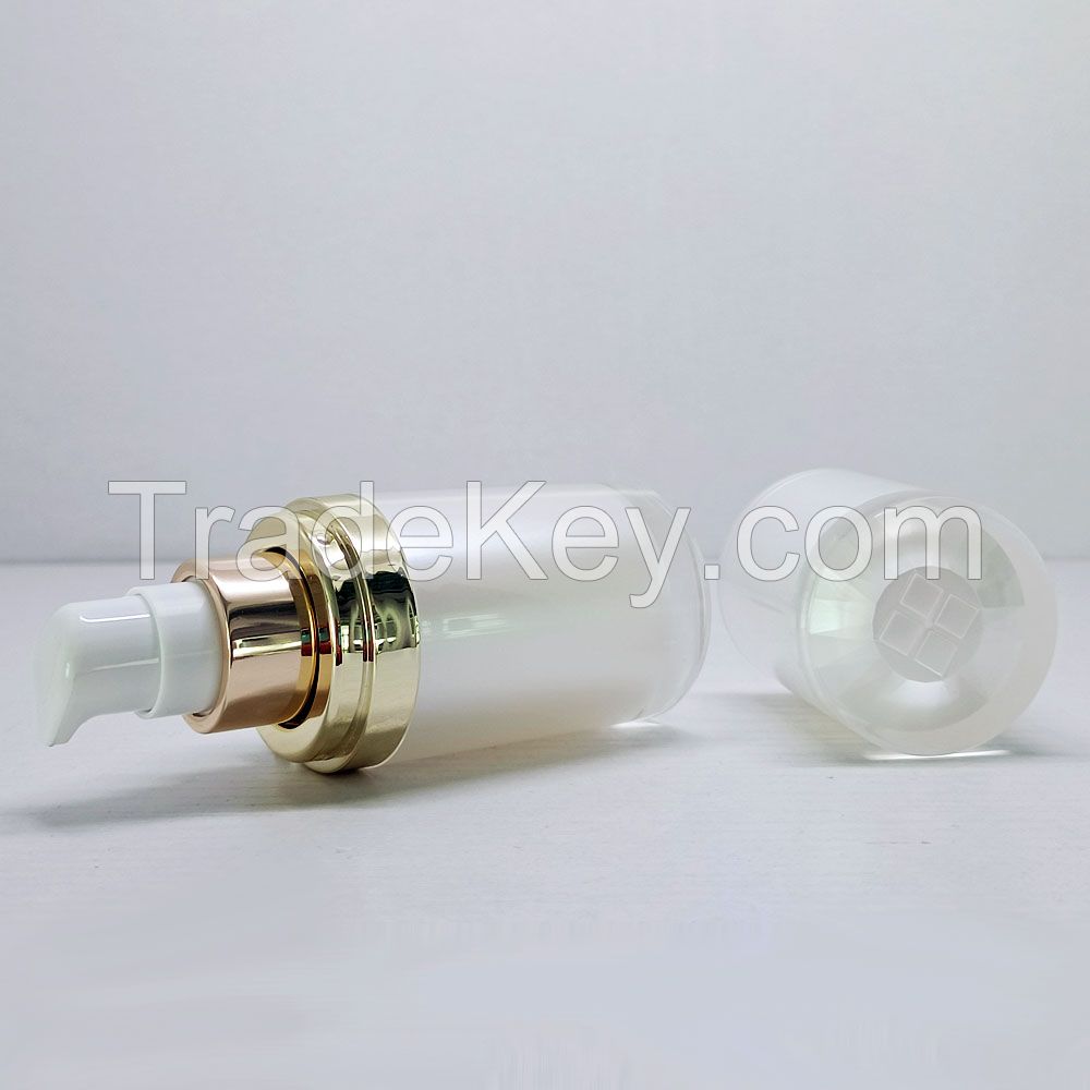 plastic AS airless pump bottle 15ml