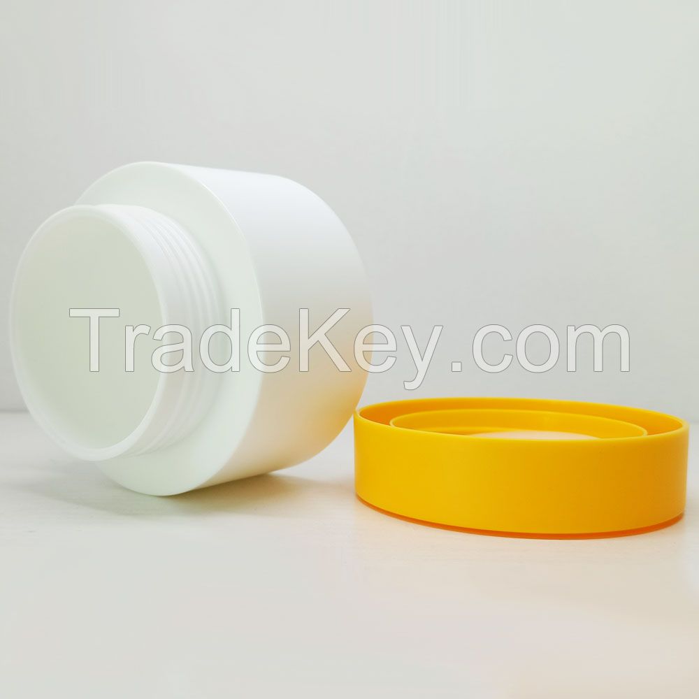 plastic cosmetic jars 100g pp cream containers