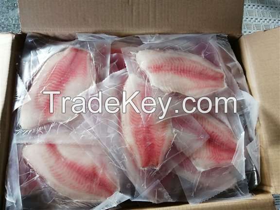 Frozen tilapia fillet