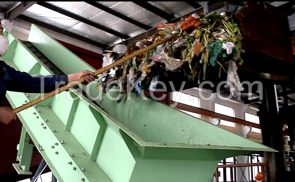 Ballistic Separator Waste Sorting and Recycling Machine