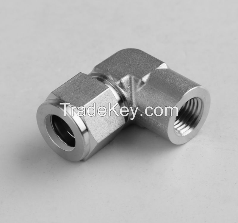 stainless steel 316 bulkhead female NPT BSPT connector