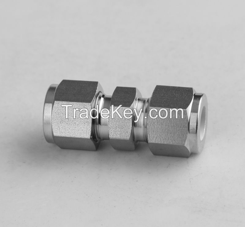 stainless steel 316 bulkhead female NPT BSPT connector