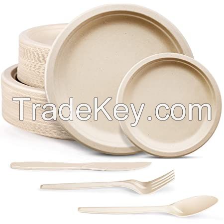 compostable plate , tray , bowl , cup 