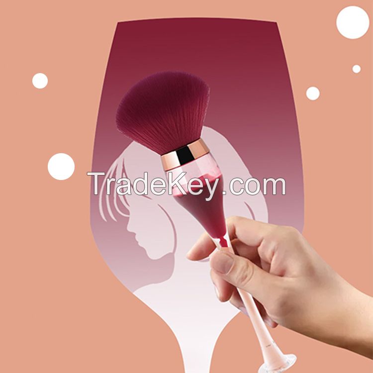 stylish and unique design  beauty makeup tool powder brush