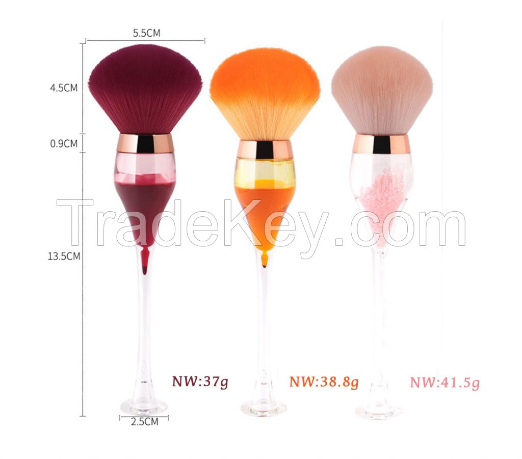 stylish and unique design  beauty makeup tool powder brush