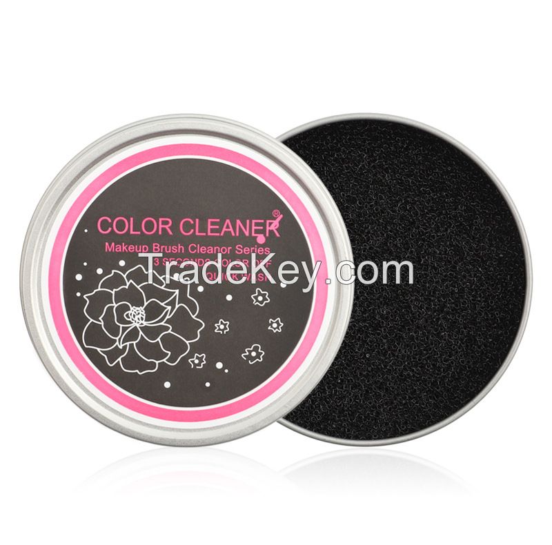 Free Shipping to India Make Up Make-Up Cosmetic Brush Cleaner Sponge Tools Private Label Makeup Brush Color Cleaner