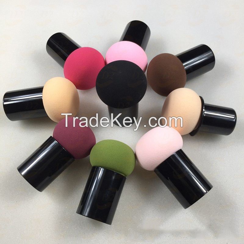 Factory Wholesale Mushroom Head Puff Beauty Makeup Eggs Dry Wet Dual-use Cosmetic Sponge Face Powder Puff