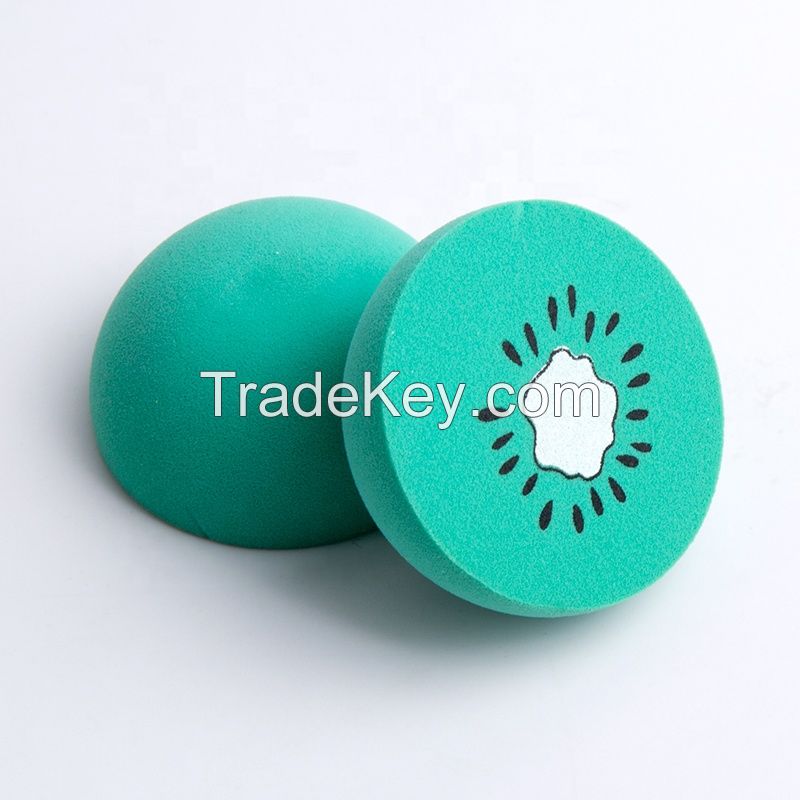 Beauty Facial Sponge Private Label Makeup Sponge Set Fruit Shape Powder Puff