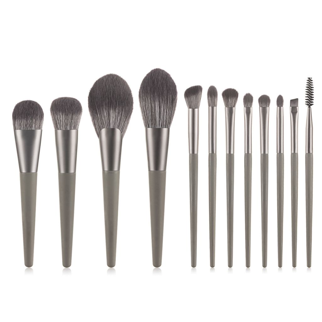 China 2020 High Quality Black wholesale Vegan Cruelty Free Makeup Brush Set