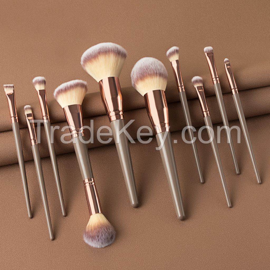 Factory Price 7pcs/10pcs/15pcs Premium Synthetic Makeup brush Tool Custom Logo Makeup Brushes Set