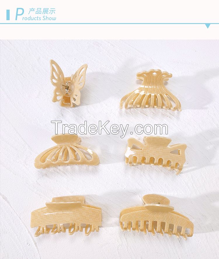 hair clip for thick hair accessories high quality unique simplicity hair claws 