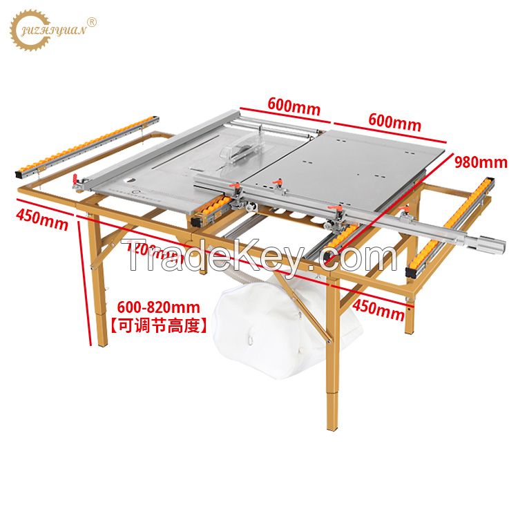 hot selling portable sliding table saw machine for woodworking