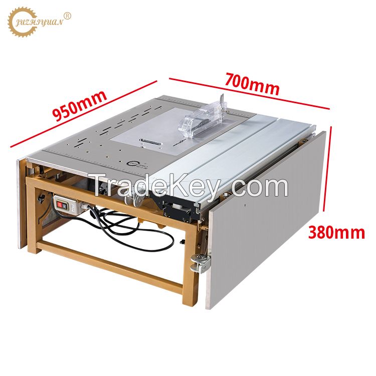 High  quality  Dist free portable sliding table saw machine for woodworking