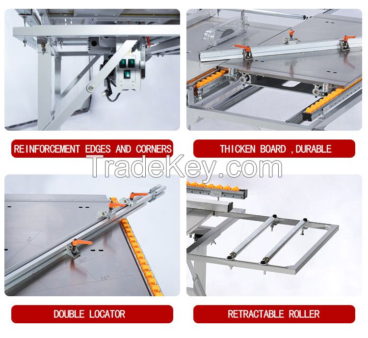 hot selling portable sliding table saw machine for woodworking