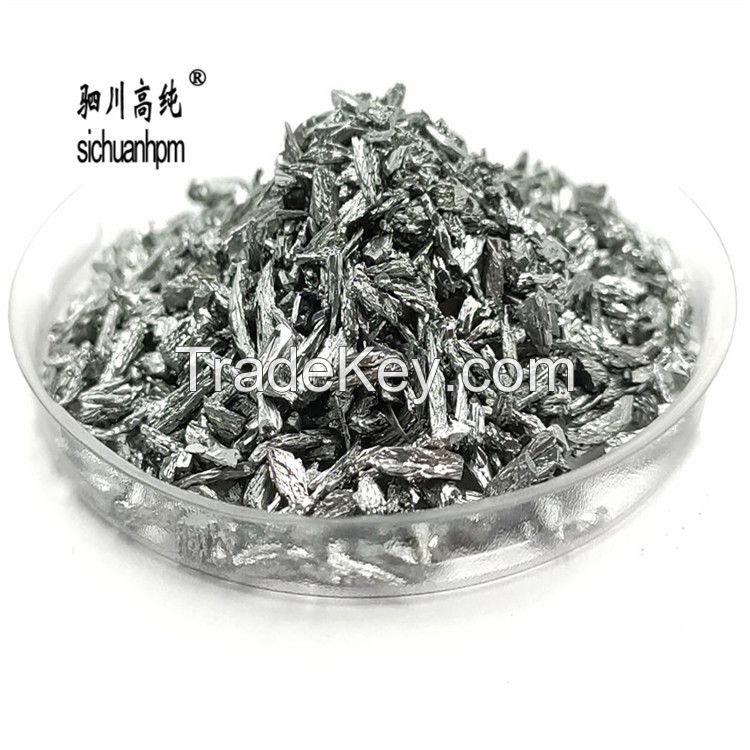 high pure Tellurium Te 99.999% 13494-80-9 chemical basic material