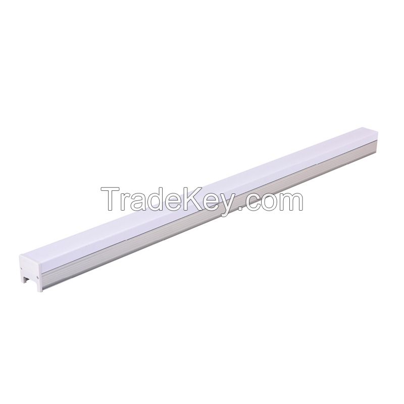 Outdoor linear bar light with seamless connection