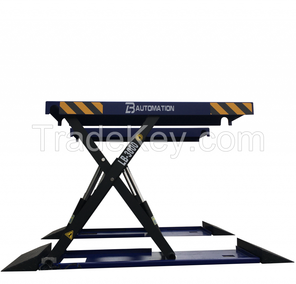 4000 kg Hydraulic Garage Parking Scissor Car Lift