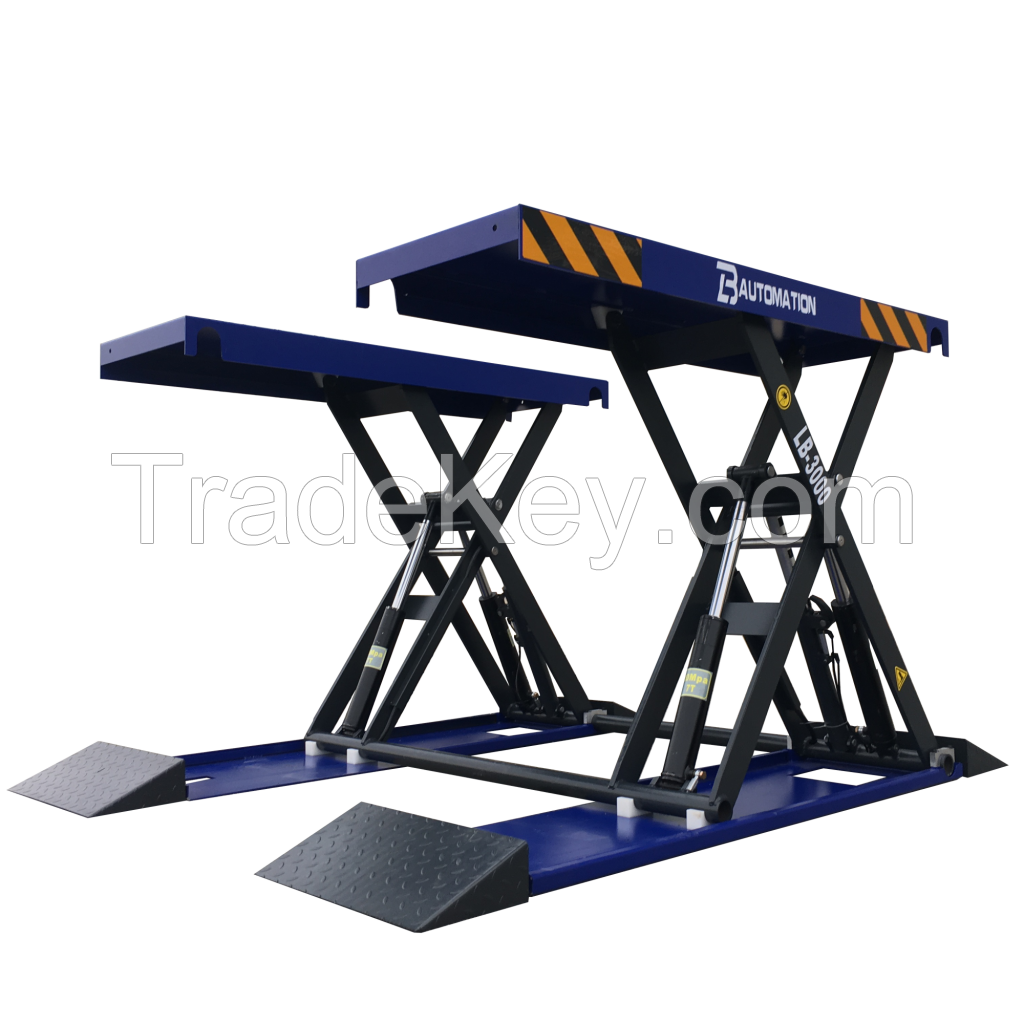 4000 kg Hydraulic Scissor Car Lift Elevator Lift  