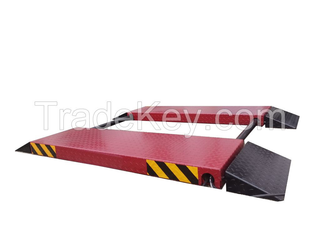 5 Tons Four Cylinder Hydraulic scissor Car Lift Factory Price  Auto Lift 