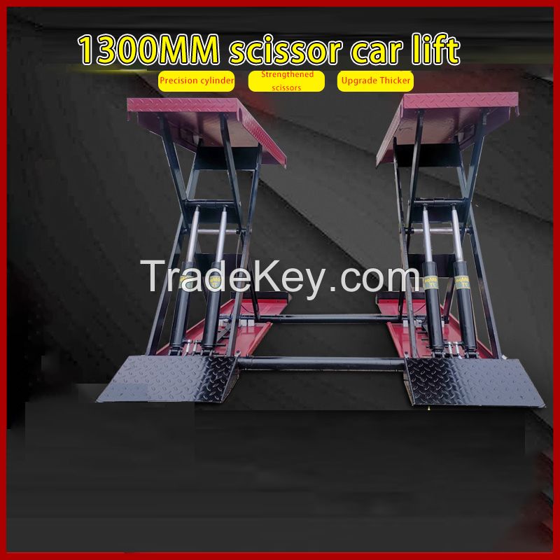 5 Tons  Scissor  Car Lift China Supplier 4 Hydraulic Cylinders  Hoist Lift Elevator